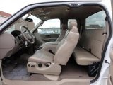 2003 Ford F150 Lariat SuperCab 4x4 Medium Parchment Beige Interior