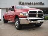 2011 Flame Red Dodge Ram 3500 HD ST Crew Cab 4x4 Dually #48663768