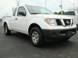 2008 Avalanche White Nissan Frontier SE King Cab #48664049