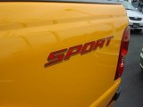 2008 Ford Ranger Sport SuperCab Marks and Logos