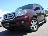 2009 Dark Cherry Pearl Honda Pilot Touring 4WD #48731648