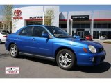 2003 WR Blue Pearl Subaru Impreza WRX Sedan #48731533