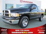 2005 Black Dodge Ram 1500 SLT Regular Cab #48731661