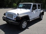 2011 Bright White Jeep Wrangler Unlimited Sport 4x4 #48731792