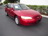 2002 Firepepper Red Pearl Honda Accord SE Sedan #48731558