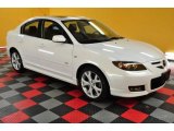 2008 Crystal White Pearl Mica Mazda MAZDA3 s Grand Touring Sedan #48731739