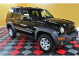 2002 Black Jeep Liberty Sport 4x4 #48731740