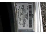 2002 Volvo S40 1.9T Info Tag