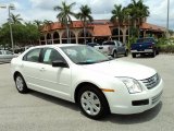 2008 White Suede Ford Fusion S #48731634