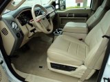2008 Ford F250 Super Duty Lariat Crew Cab 4x4 Camel Interior