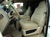 2008 Ford F250 Super Duty Lariat Crew Cab 4x4 Camel Interior