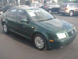 1999 Bright Green Pearl Volkswagen Jetta GL Sedan #48731829