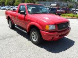 2002 Bright Red Ford Ranger Edge Regular Cab #48731701