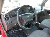 2002 Ford Ranger Edge Regular Cab Dark Graphite Interior