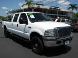 2006 Oxford White Ford F350 Super Duty XL Crew Cab 4x4 #48731830