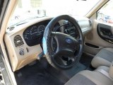 2001 Ford Ranger Edge SuperCab 4x4 Medium Prairie Tan Interior
