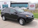 2011 Ebony Black Kia Sorento LX AWD #48731770