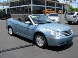 2009 Clearwater Blue Pearl Chrysler Sebring Touring Convertible #48731832