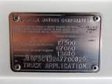 2004 GMC W Series Truck W4500 Commercial Moving Info Tag
