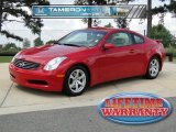 2006 Laser Red Pearl Infiniti G 35 Coupe #48752524
