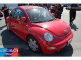 2000 Red Uni Volkswagen New Beetle GLS Coupe #48770385