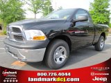 2011 Brilliant Black Crystal Pearl Dodge Ram 1500 ST Regular Cab #48770268