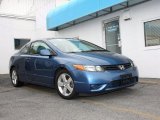 2007 Atomic Blue Metallic Honda Civic EX Coupe #48770135