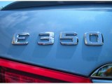 2011 Mercedes-Benz E 350 Cabriolet Marks and Logos