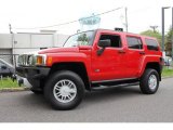 2008 Victory Red Hummer H3  #48770175