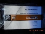 1971 Buick Skylark GS 455 Books/Manuals