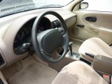 1997 Saturn S Series SL2 Sedan Tan Interior