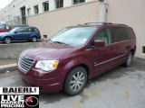 2009 Deep Crimson Crystal Pearl Chrysler Town & Country Touring #48814334