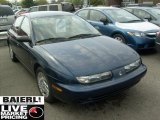 1999 Dark Blue Saturn S Series SL2 Sedan #48814351