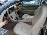 1999 Jaguar XK XK8 Convertible Cashmere Interior