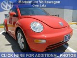 2005 Sundown Orange Volkswagen New Beetle GL Coupe #48815033