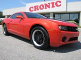 2010 Inferno Orange Metallic Chevrolet Camaro LS Coupe #48814580