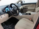 2011 Toyota Venza I4 AWD Ivory Interior