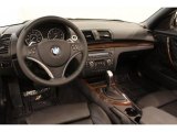 2011 BMW 1 Series 128i Convertible Black Interior
