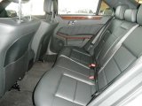 2011 Mercedes-Benz E 350 BlueTEC Sedan Black Interior