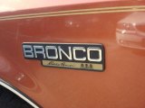 1994 Ford Bronco Eddie Bauer 4x4 Marks and Logos