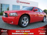 2007 Inferno Red Crystal Pearl Dodge Charger R/T #48866736