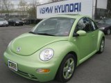 2003 Cyber Green Metallic Volkswagen New Beetle GLS 1.8T Cyber Green Color Concept Coupe #48867103