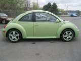 2003 Volkswagen New Beetle GLS 1.8T Cyber Green Color Concept Coupe Exterior