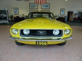 1968 Ford Mustang Yellow