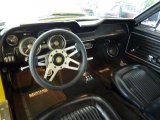 1968 Ford Mustang Coupe Black Interior