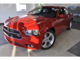 2011 Dodge Charger R/T Road & Track Front 3/4 View