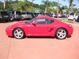 2008 Porsche Cayman Guards Red