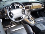 2002 Jaguar XK XKR Convertible Charcoal Interior