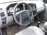 2002 Ford Escape XLS 4WD Medium Graphite Interior