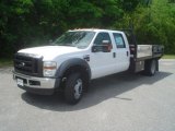 2008 Ford F450 Super Duty XL Crew Cab 4x4 Chassis Stake Truck